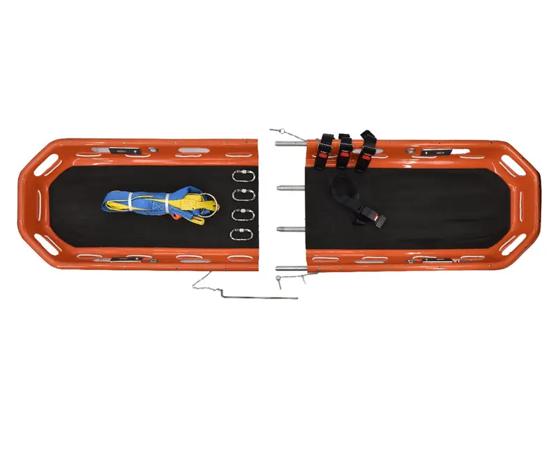 Mtr Break-Apart Litter Basket Stretcher – Includes Bridle, Carabiners & Buckles 1