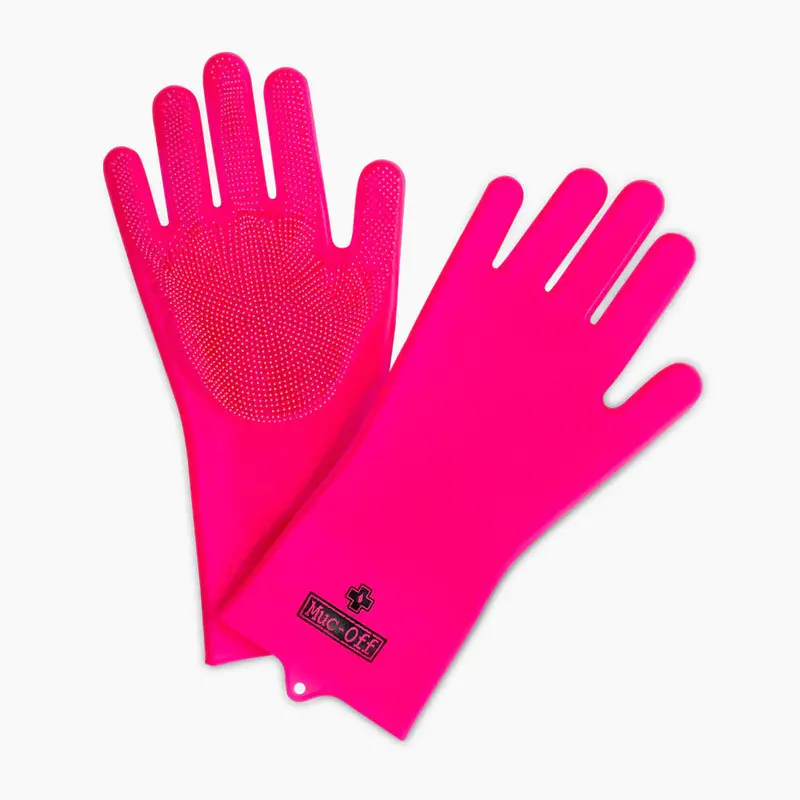 Muc-Off Moto/Bike Deep Scrubber Cleaning Gloves 1