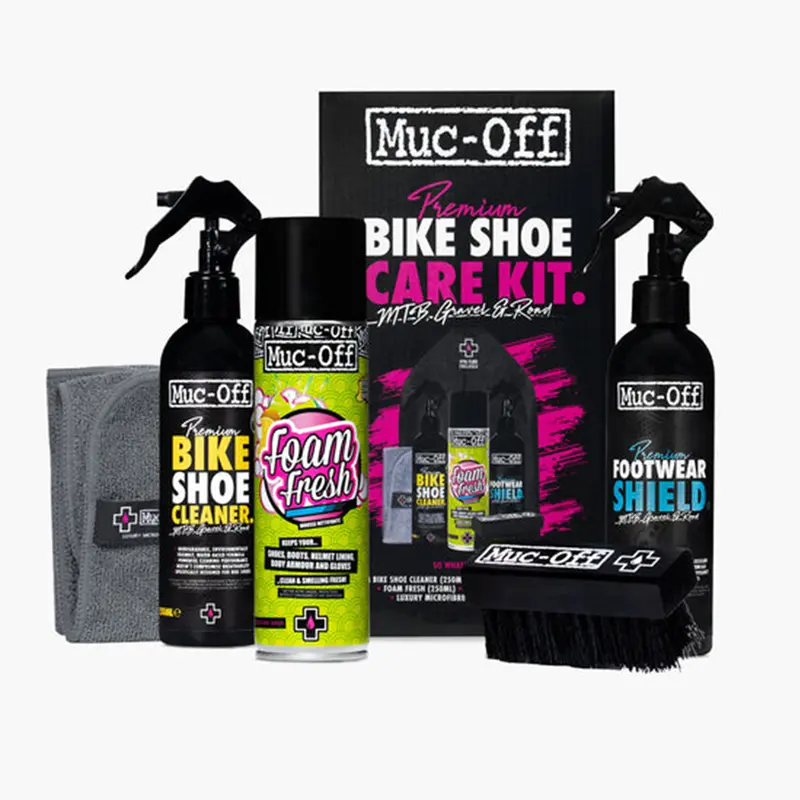 Muc-Off Premium Shoe Care Kit – Bike-Specific Cleaning & Protection For Cycling Footwear 1