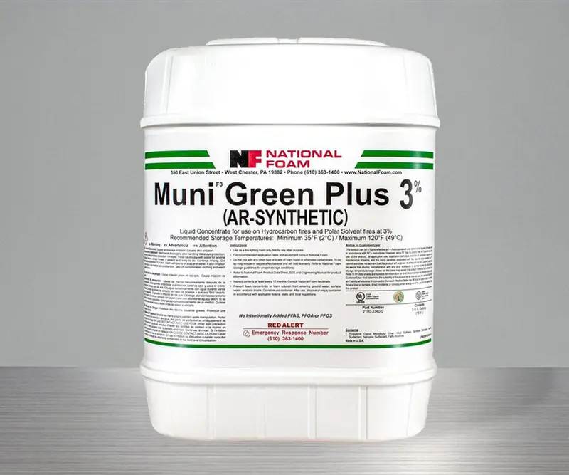 Muni® F3 Green Plus 3% Biodegradable Fire Foam 1