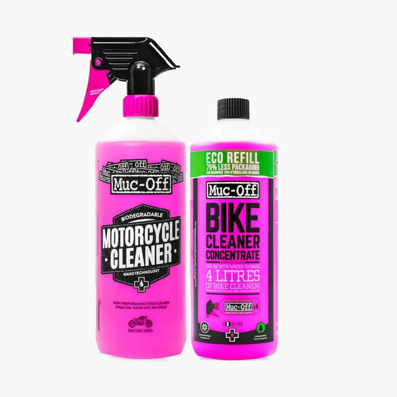 Nano-Tech Motorcycle Cleaner (1L) + 1L Concentrated Refill 1