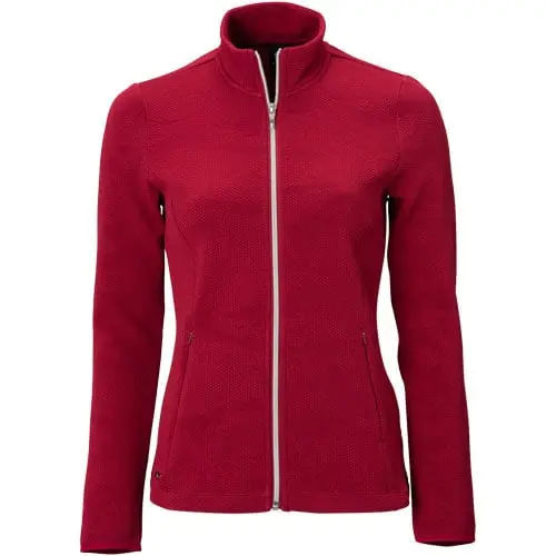 Nivo Sport Indie Maroon Full-Zip Women'S Golf Jacket – Size M 1
