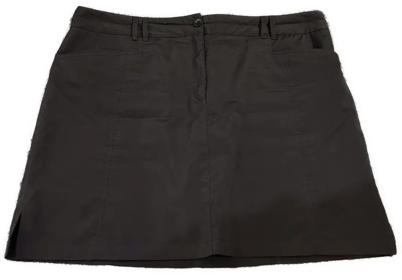 Nivo Women'S Black 19-Inch Golf Skort – Size 14 1