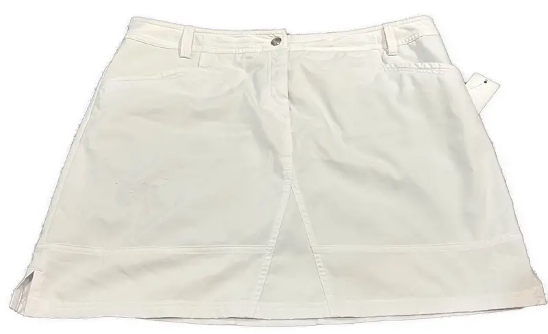 Nivo Women'S White 19-Inch Golf Skort – Size 14 1