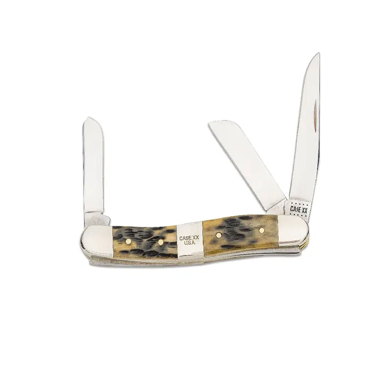 Olive Greenbone Medium Stockman – Classic Case Folding Knife 1