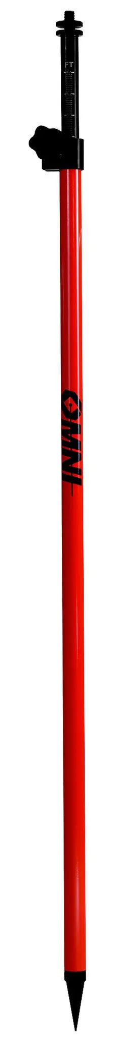 Omni 8-Foot Precision Prism Pole With Sharp Tip For Surveying 1