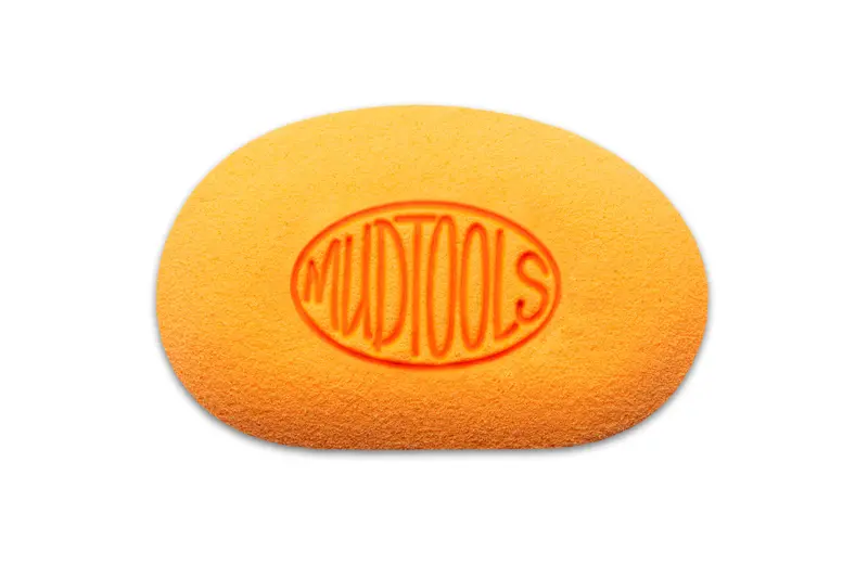Orange Absorbent Mudsponge – Reusable Cleaning Pad 1