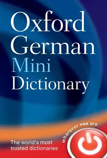 Oxford German Mini Dictionary | Portable Bilingual Guide | Oxford Languages | Isbn 9780199692668 1