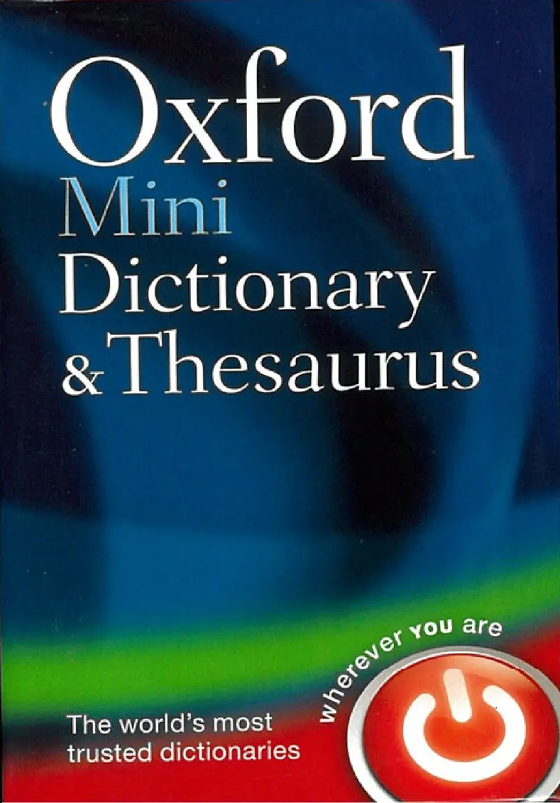 Oxford Mini Dictionary And Thesaurus (2Nd Ed.) – Compact Reference For Students – Oxford Fajar – Isbn 9780199692637 1