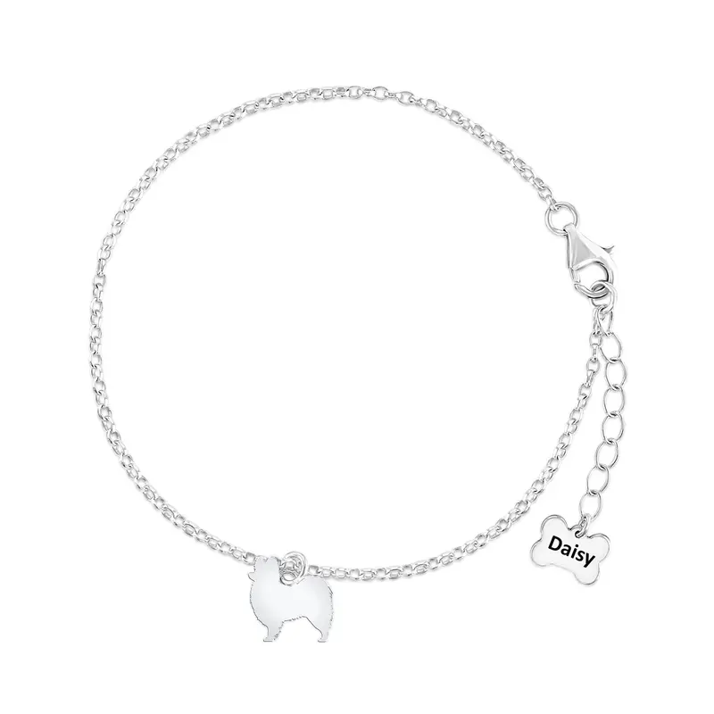 Papillon Chain Bracelet – Graceful Sterling Silver Design 1