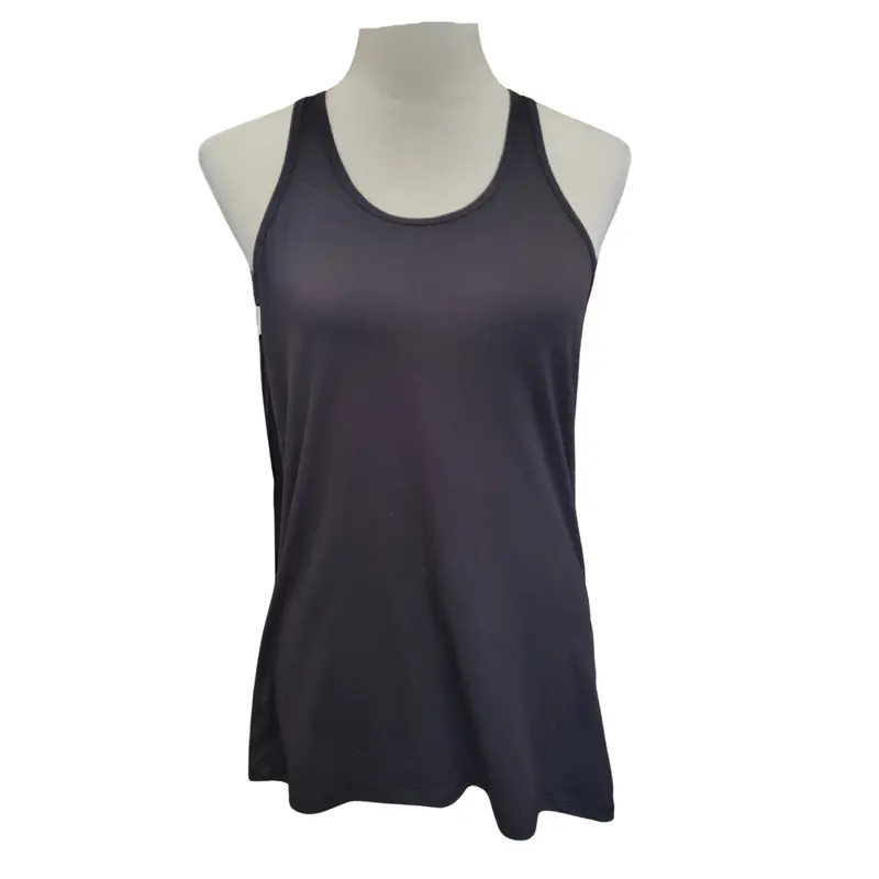 Peloton Black Racerback Workout Tank – Breathable Fitness Top 1