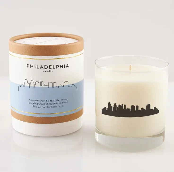 Philadelphia City-Scented Soy Candle 1