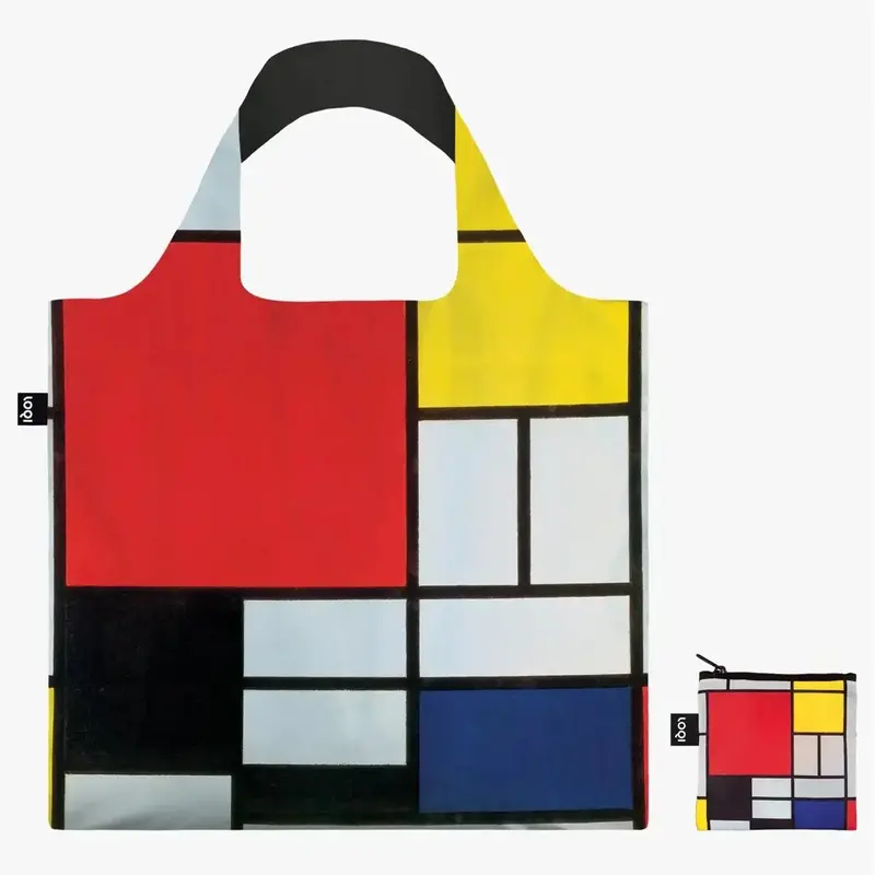 Piet Mondrian Composition Art Tote Bag – Sustainable Recycled Material 1