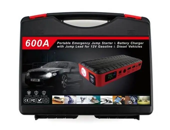 Portable Emergency Jump Starter And Dual-Function Battery Charger 1