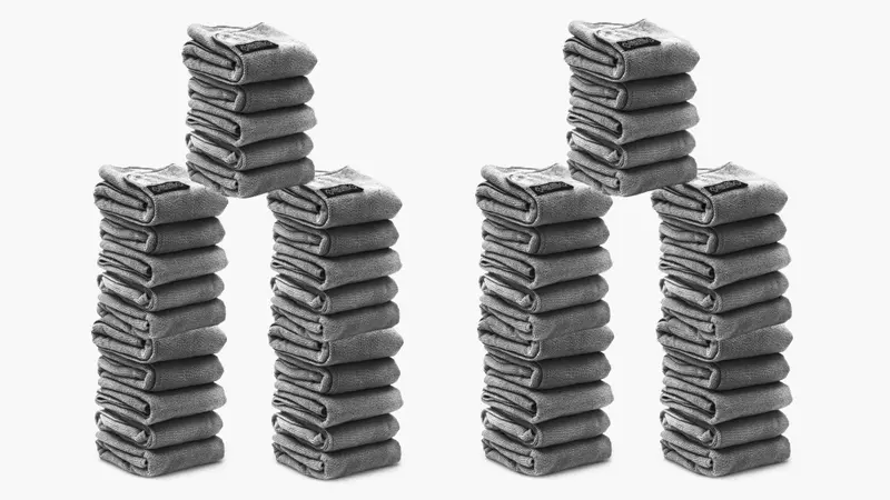 Premium 50-Pack Microfiber Cleaning Cloths 1
