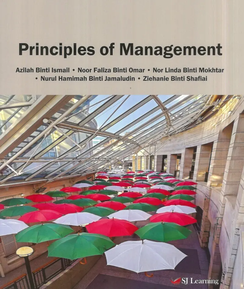 Principles Of Management Textbook By Azilah Ismail (Isbn 9789672711322) 1