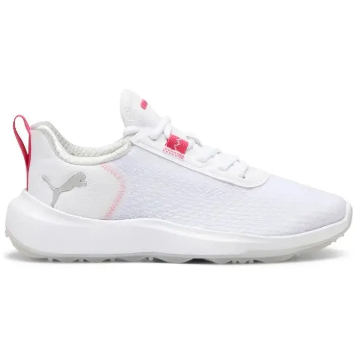 Puma Fusion Crush Sport Golf Shoes – White/Rose, Size 8 1