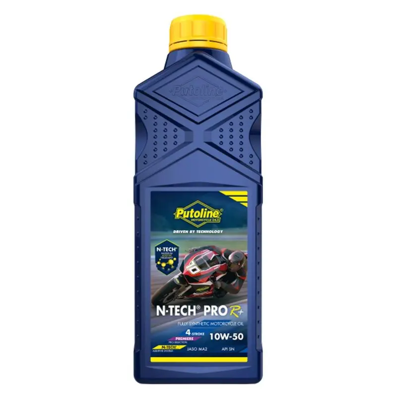 Putoline N-Tech Pro R+ 10W-50 High-Mileage Motorcycle Oil (1L) 1