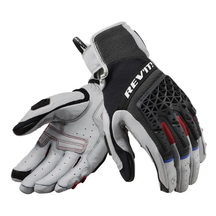 Rev’It Fgs173 Sand-Colored Men’S Motorcycle Gloves – Size 4