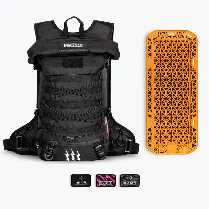 Ride Pack Black With D30 Ce-Certified Back Protector 1