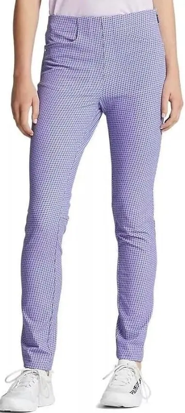 Rlx By Ralph Lauren Nylon-Stretch Geo-Print Golf Pants - Size 12 1