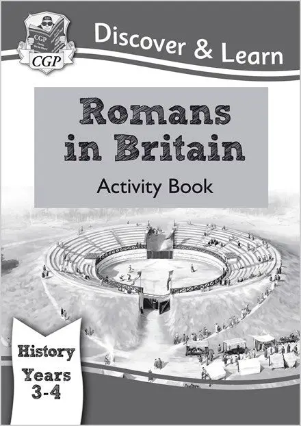 Romans In Britain History Activity Book – Cgp Engaging Practice Guide (Isbn 9781782941989) 1