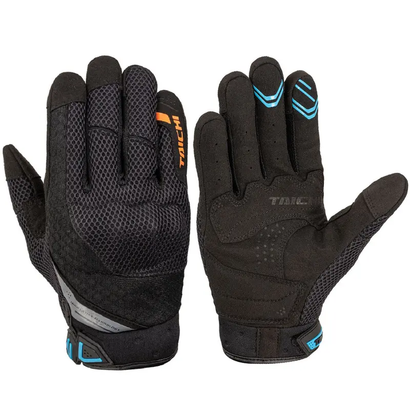 Rstaichi Rst463 Reinforced Mesh Motorcycle Gloves With Rubber Knuckle Protection 1