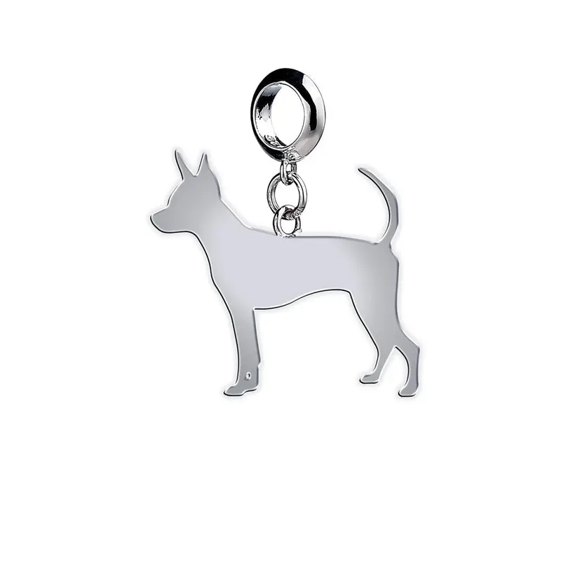 Russian Toy Silver Charm – Detailed Silhouette Pendant 1