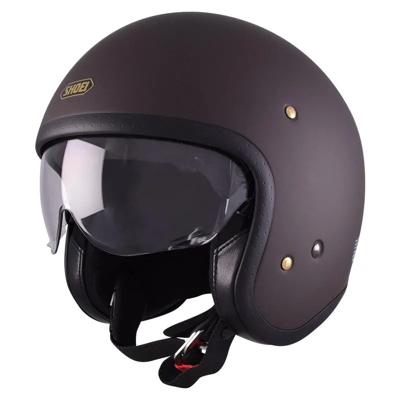 Shoei J-O Jet-Style Motorcycle Helmet – Lightweight Open-Face 1