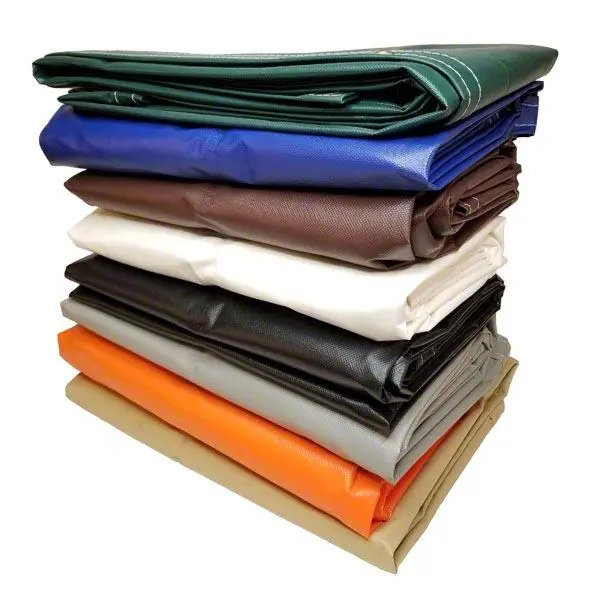 Sigman 10' X 18' Heavy-Duty Tarp – 22-Ounce Vinyl-Coated Polyester, Usa-Made 1