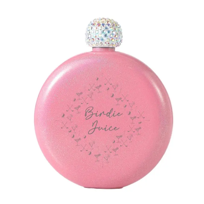 Single-Serving Birdie-Print Juice Flask For Golfers 1