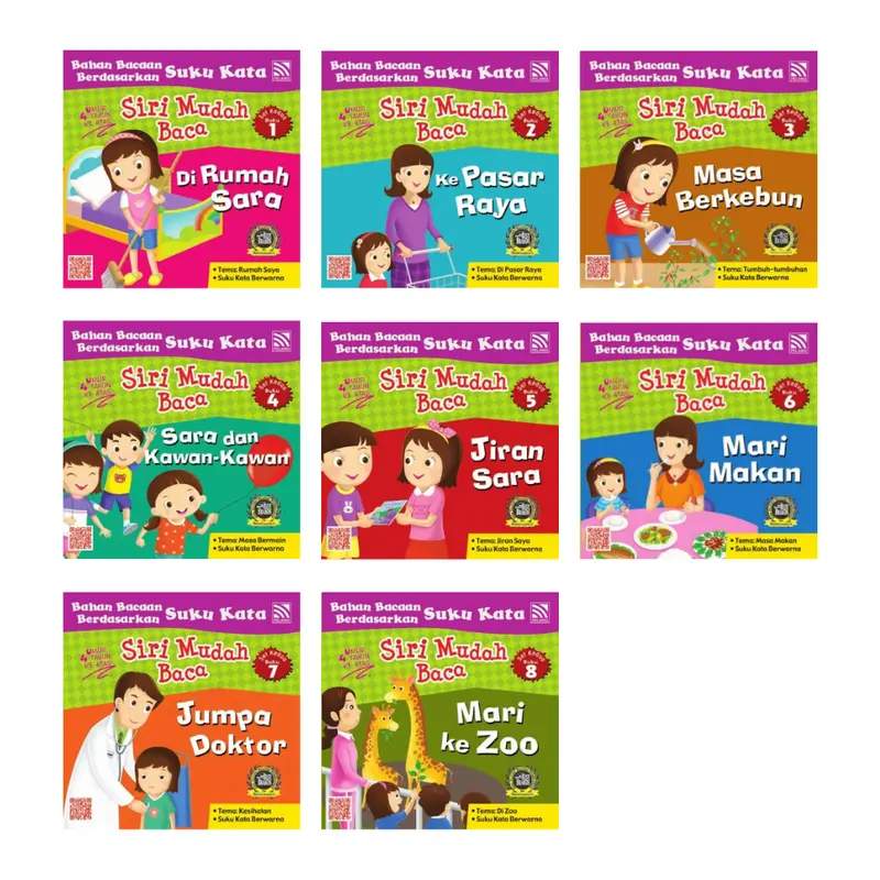 Siri Mudah Baca Set 2 – Mis Edition | Pelangi 1