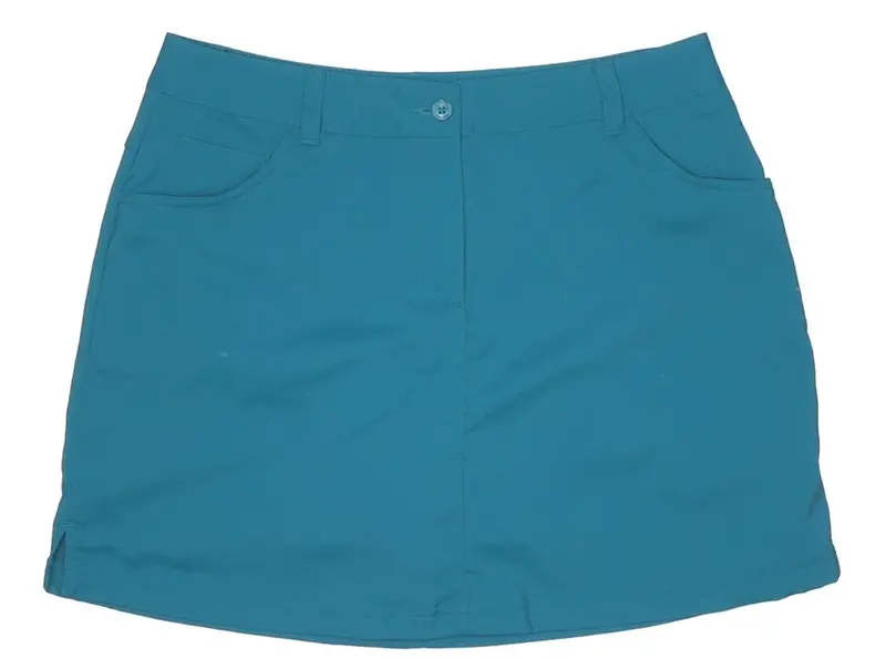 Slazenger Teal-Blue Skort – Versatile Athletic Bottom (Size 8) 1