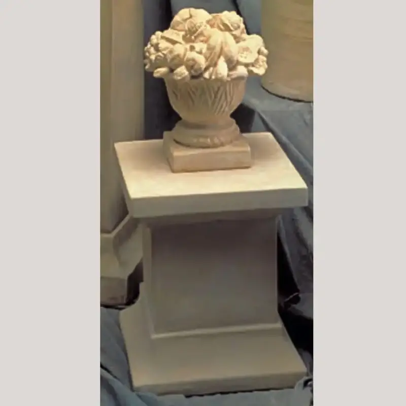 Small Square Display Pedestal Base – 15.75-Inch Height 1