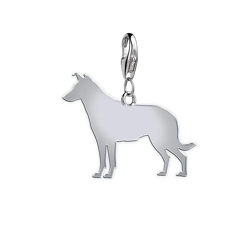 Smooth Collie Charm – Genuine Sterling Silver 1