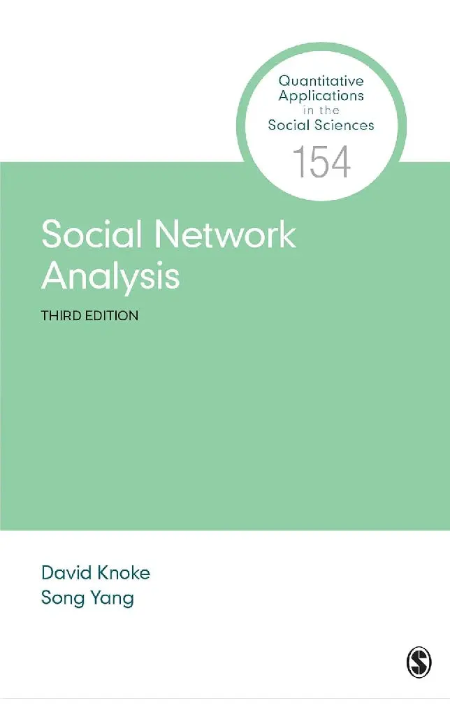 Social Network Analysis (Qass Series) Clearance Sale – Knoke – Isbn 9781506389318 – Sage Publications 1