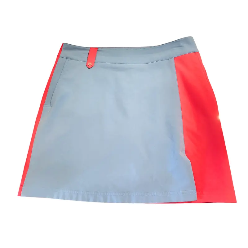 Sport Haley Women'S Pink-And-Blue Side-Zip Golf Skort – Size 6 1