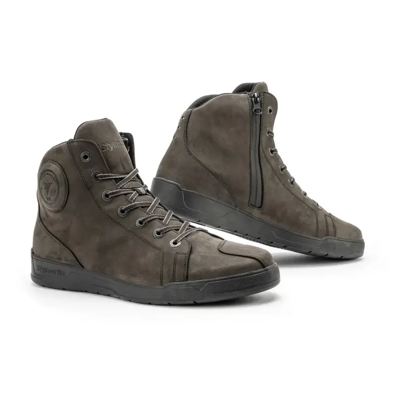 Stylmartin Tank Wp Ash Grey Motorcycle Shoes 1