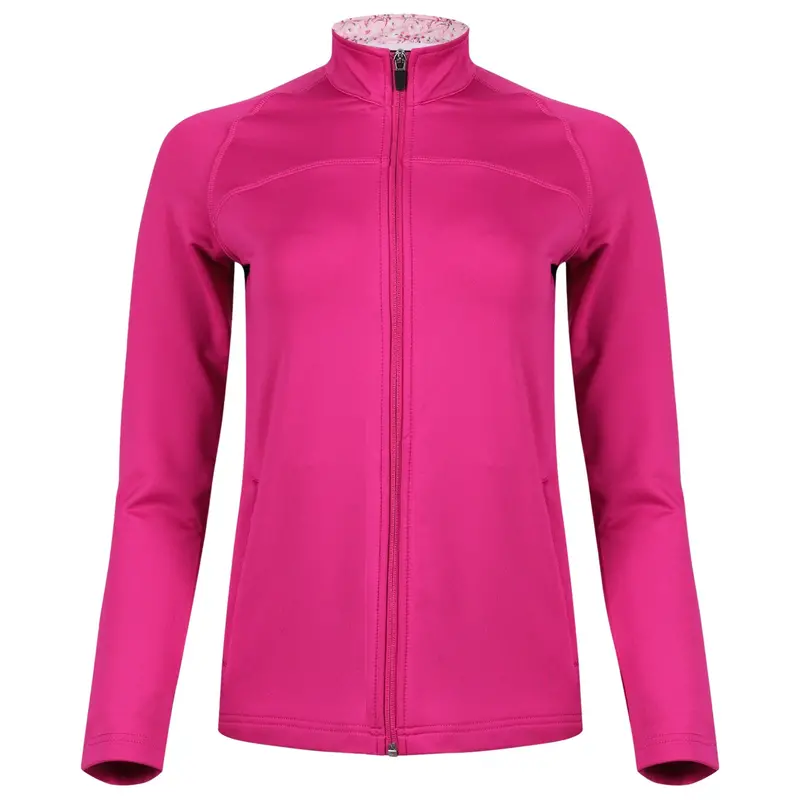 Swannies Cora Women’S Lightweight Golf Jacket – Raspberry Hue 1