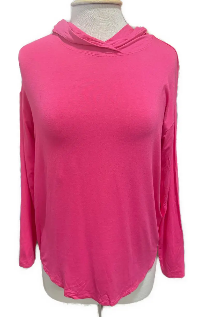 Swing Control Women’S Bamboo Hooded Golf Top – Size S 1