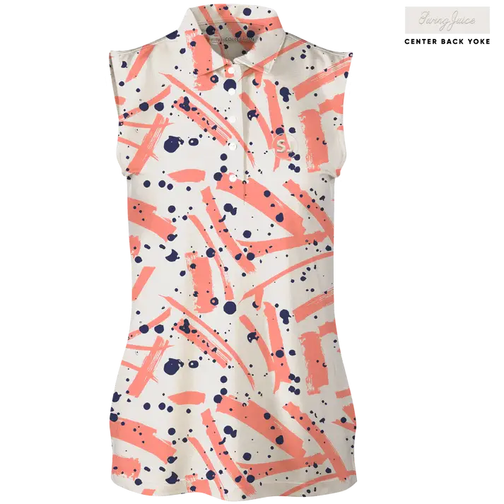Swing Juice Pollock Women'S Sleeveless Golf Top 1