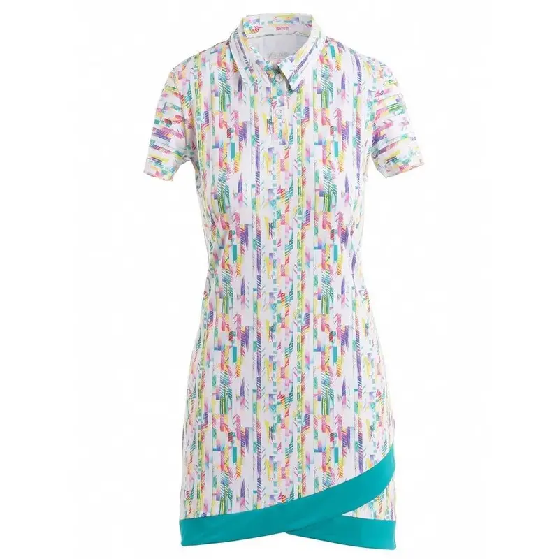 Swingdish Mara Print Golf Dress – Size Xl, Effortlessly Chic 1