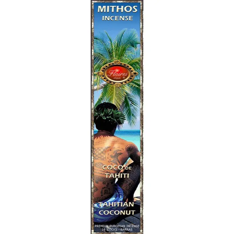 Tahitian Coconut & Citrus Incense Sticks – South Pacific Tropical Blend, 3-Pack 1