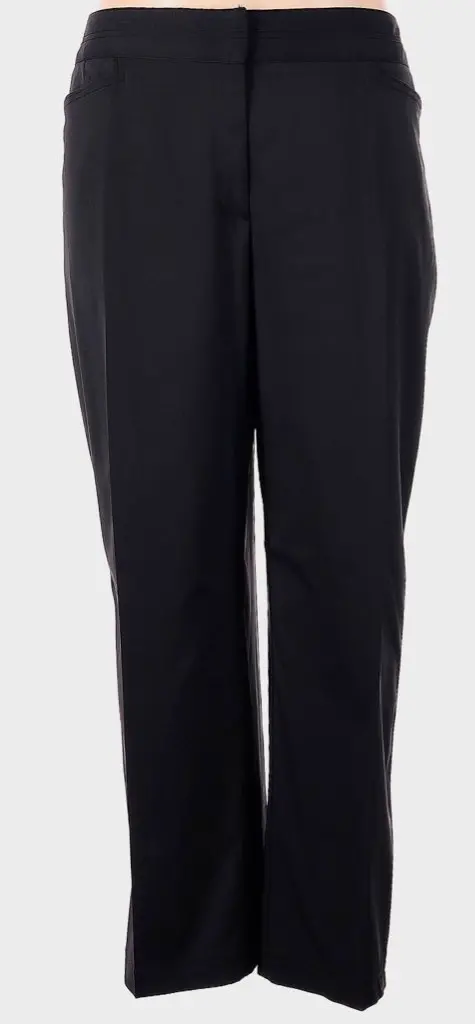 Tail Activewear Black Ankle-Length Golf Pants – Size 20 1