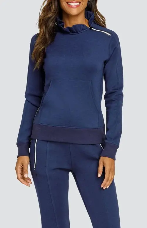 Tail Activewear Condoleezza Navy Knit Pullover – Classic Golf Silhouette 1