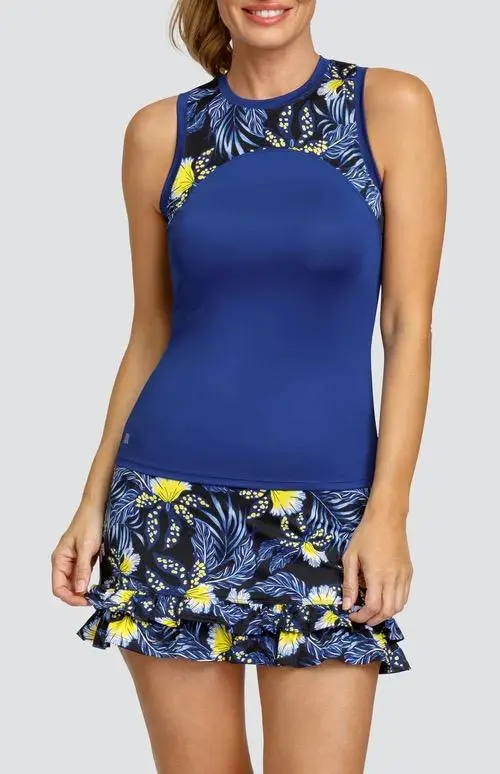 Tail Activewear Debbie Tank Top – Jungle Orchid Colorway, $82 1