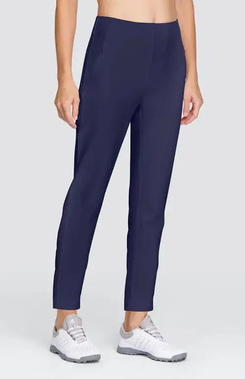 Tail Activewear Navy Allure Ankle Pant – Women'S Golf-Ready Style 1