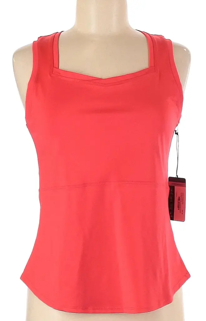 Tail Bright Coral Performance Tank Top – Women'S Size M 1
