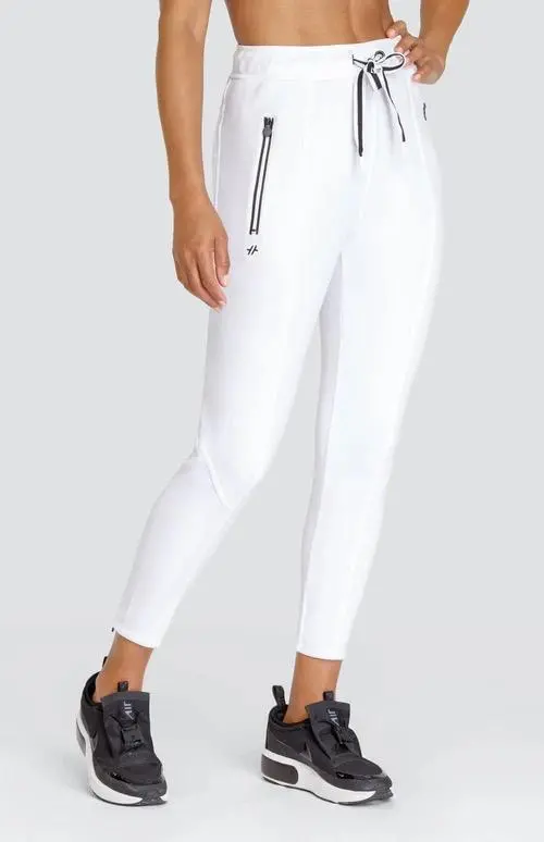 Tail Eleanor Chalk White Joggers – Women'S Activewear, Size Xl, $90 1