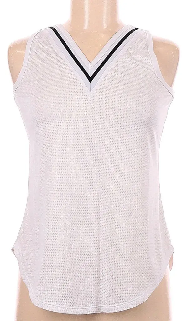 Tail White Mesh Tennis Tank – Breathable Sport Top, Size M 1